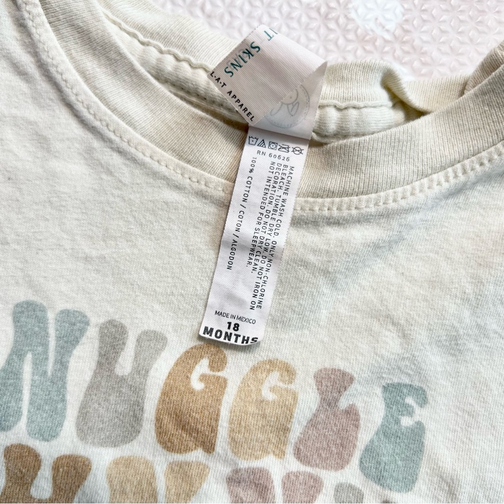 Snuggle Bunny T-Shirt For Toddler Boy or Girl - Picture 5 of 6